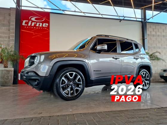 JEEP RENEGADE 1.8 16V FLEX LONGITUDE 4P AUTOMÁTICO